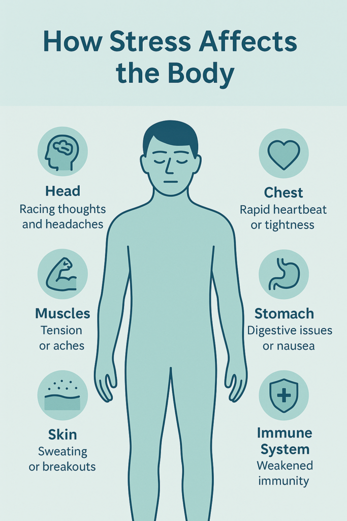 How stress affects the body